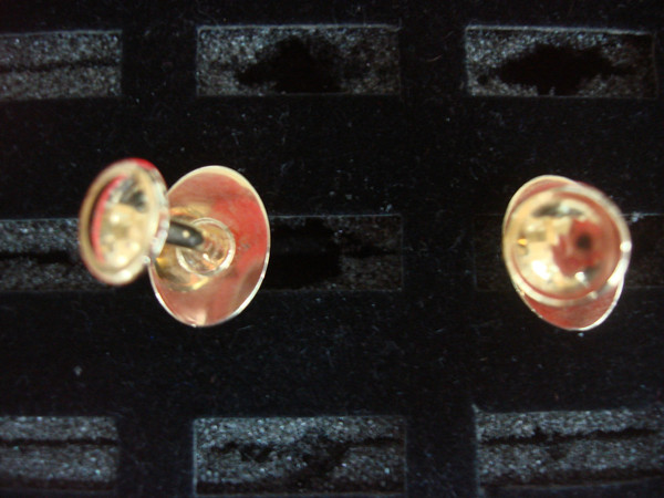 Vintage Gold Tone Cufflinks - Classic #49 Pair, Great Condition