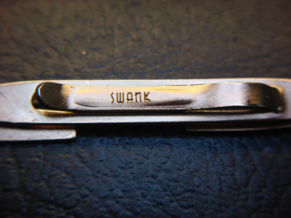 Vintage Gold Tone Tie Clip with Sword Fish Design - Unique Men's Accessory #153