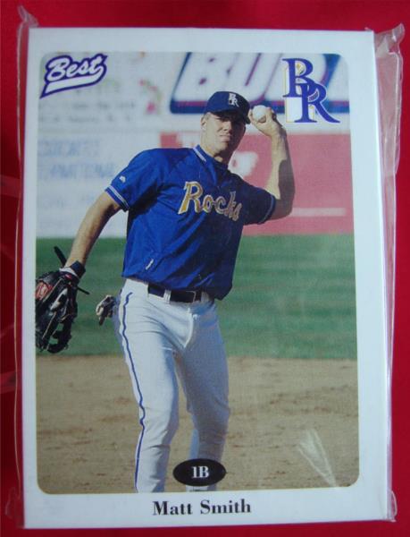 Vintage 1996 Wilmington Blue Rocks MLB Team Set (Kansas City Royals Affiliate) - Rare & Collectible