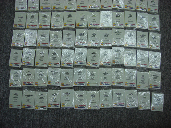 1993 Fleer Procards Minor League Team Sets (44 Diff, Sealed & Original) - 3,100+ Players!