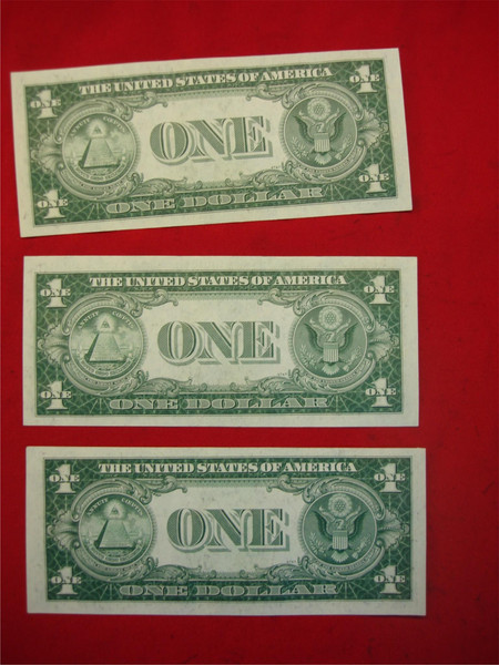 Series 1935-D $1 Silver Certificates - 10 Consecutive Lot (CU)