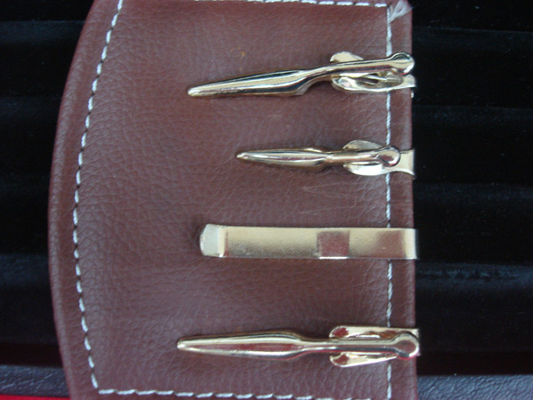Vintage Gold Tone Tie Clips (4-Piece Lot) - Unique Collector's Finds