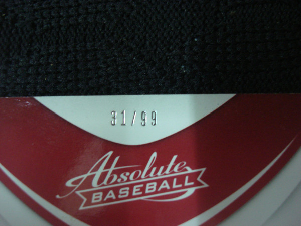 2022 Panini Absolute Rookie Luke Williams Auto / Patch Booklet Signature #31/99 - Philadelphia Phillies