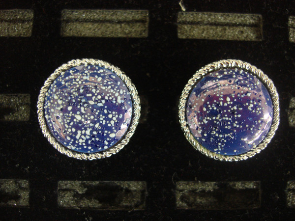 Vintage Shields Silver-Tone Cufflinks - Unique Pair (1930s) #314