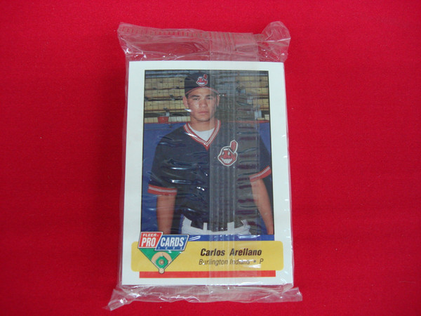 1994 Fleer ProCards Burlington Indians MiLB Team Set - Bartolo Colon, Russell Branyan - Factory Sealed