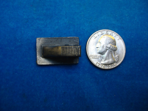 Vintage Pewter Happy/Naughty Feet Tie Clip - Mens Novelty Lapel Pin