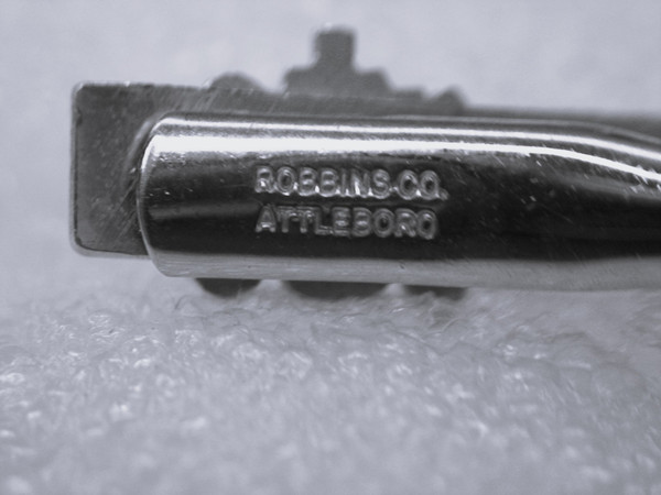 Vintage Durco Plug Valve Tie Clip - Unique Men's Jewelry #354