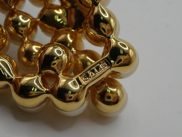 Vintage Swarovski S.A.L. Faux Pearl & Crystal Brooch (1980s) - Elegant Estate Find
