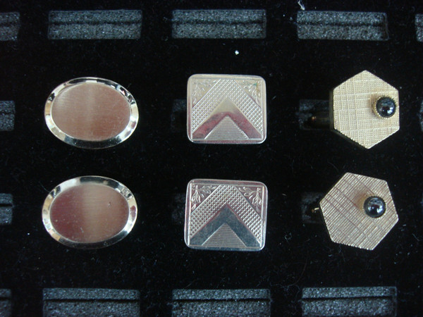 Vintage Gold Tone Cufflinks - 3 Unique Pairs #388 - Classic Mens Accessories