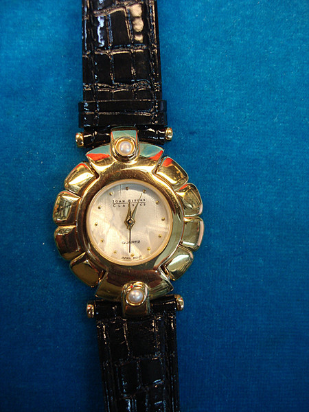 Joan Rivers Vintage Watch - Classics Collection, 3 Interchangeable Bezels, Like New