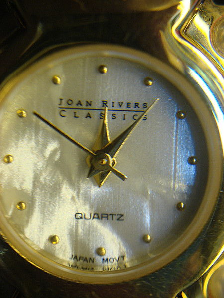 Joan Rivers Vintage Watch - Classics Collection, 3 Interchangeable Bezels, Like New