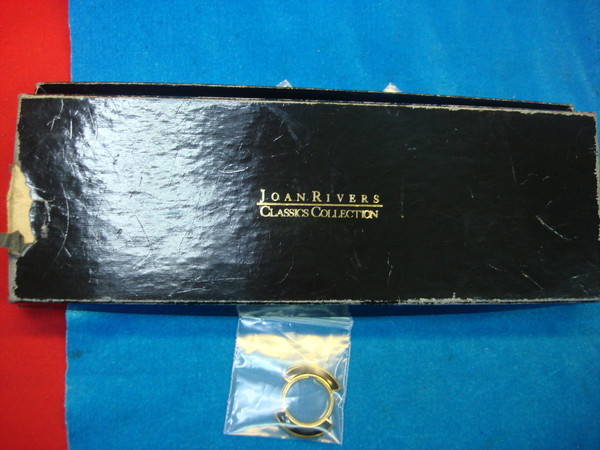 Joan Rivers Vintage Watch - Classics Collection, 3 Interchangeable Bezels, Like New