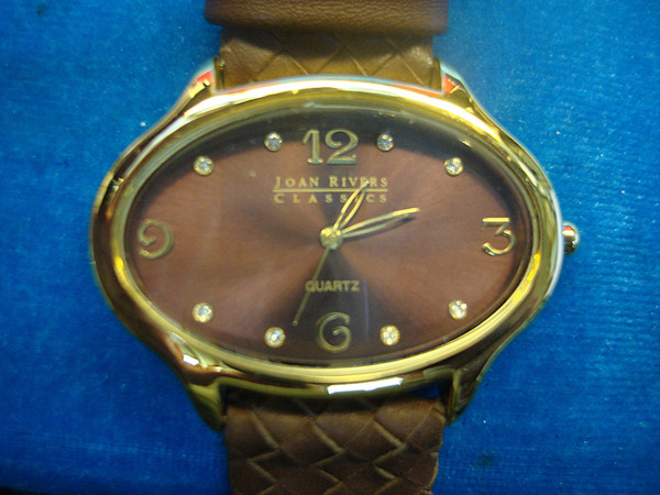 Joan Rivers Classics Collection Ladies Wristwatch - Unworn & Authentic, New Battery