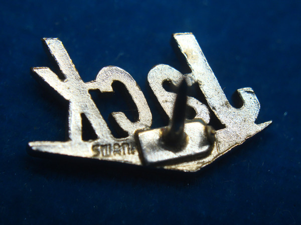 Vintage Swank Silver-Tone 'Jack' Tie Tac - Unique & Collectible