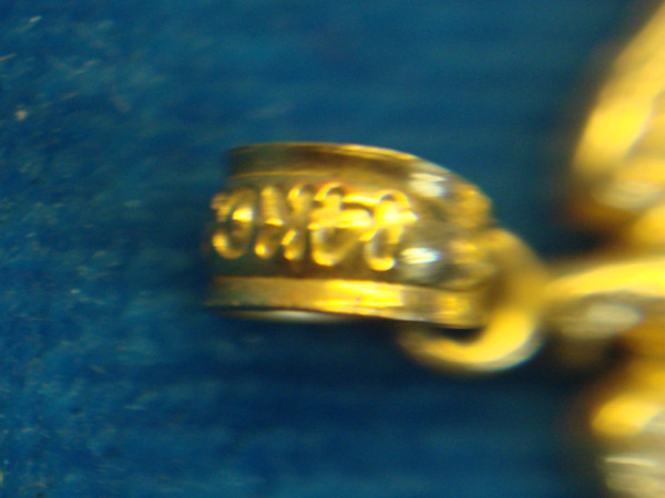 Authentic USMC 14K Gold Anchor Pendant - Petite & Detailed (Yellow/White)