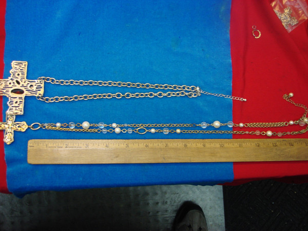 Vintage Cross Pendants & Necklaces - Estate Find (24+ Unique Pieces)