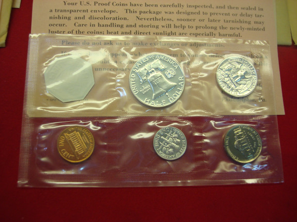 1961-1964 U.S. Proof Coin Sets (Mint Condition) - Complete with Envelopes & Certificates
