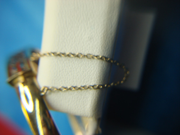 Gold Filled & Sterling Silver Claddagh Hinged Bangle Bracelet (7 Inch)