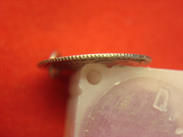 Antique Silver Dime Bracelet - Personalized 'PAPA' & 1890 Love Token Charm