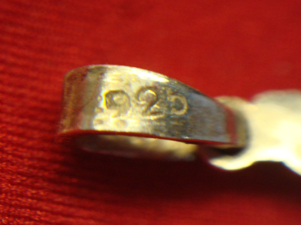 Sterling Silver Road Runner Pendant - Small, Pre-Owned, Fancy Design