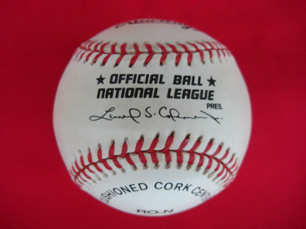 Mark McGwire Autographed Baseball w/ COA by Scoreboard Inc.