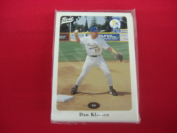 1996 Stockton Ports Minor League Baseball Team Set (Milwaukee Brewers Affiliate) - Original Packaging