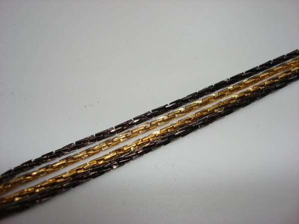 Vintage Crown Trifari 4-Strand Chain Necklace (24