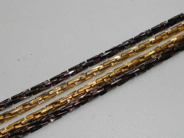 Vintage Crown Trifari 4-Strand Chain Necklace (24