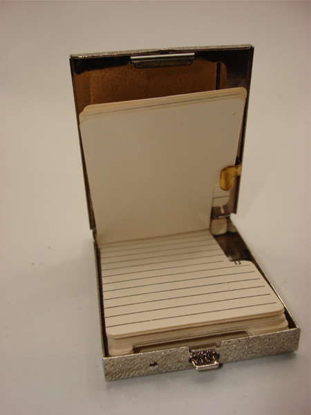 Vintage Mini Telephone Name & Number Index - Made in USA (Mint Condition)
