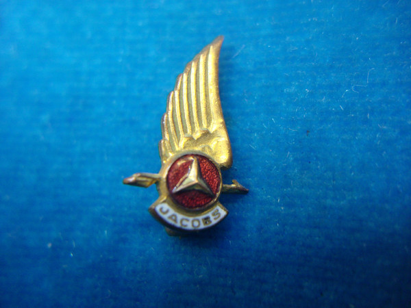 WWII Era Jacobs Aircraft Engine Co. Lapel Pin - Pottstown, PA Collectible