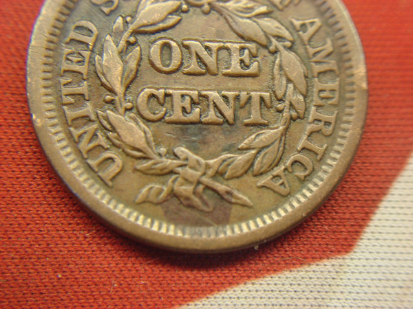 1847 Braided Hair Large Cent - Authentic U.S. Copper Coin (Nice Condition)