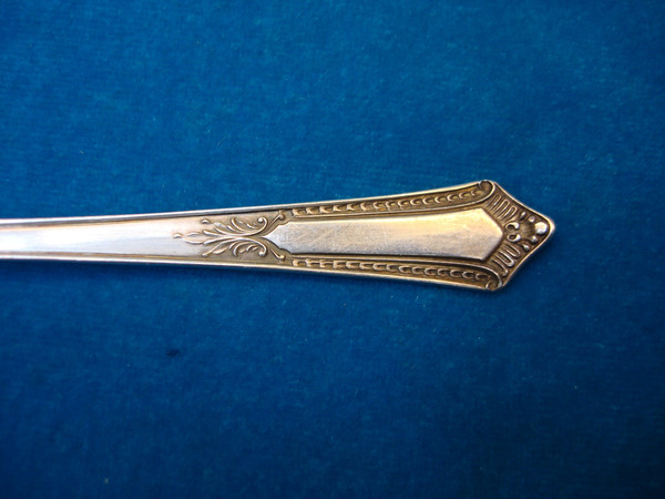 Vintage Baker Manchester Sterling Silver Bonbon Spoon (6 1/4