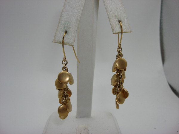 Vintage Ralph Lauren Gold-Tone Tear Drop Necklace & Earrings Set - Estate Find