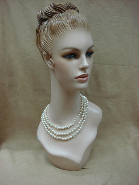 Vintage Camrose & Kross Jackie Kennedy Faux Pearl Necklace - Estate Find with Certificate