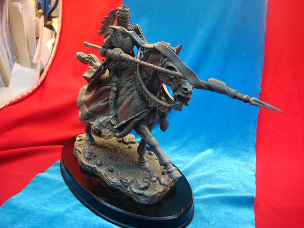 Franklin Mint Path to Glory Knight Pewter Figurine (1985) - 15