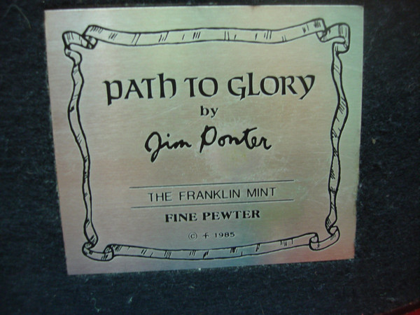 Franklin Mint Path to Glory Knight Pewter Figurine (1985) - 15