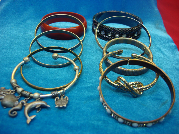 Vintage Costume Bracelet Lot of 10 - Estate Find #2