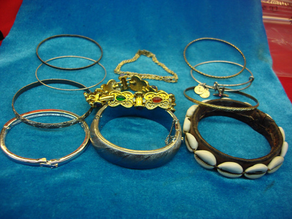 Vintage Costume Bracelet Lot of 10 - Estate Find #27