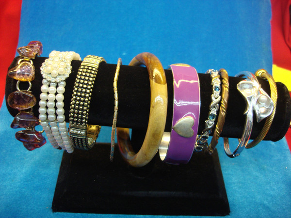 Vintage Estate Bracelet Lot of 10 - Assorted Styles & Designs