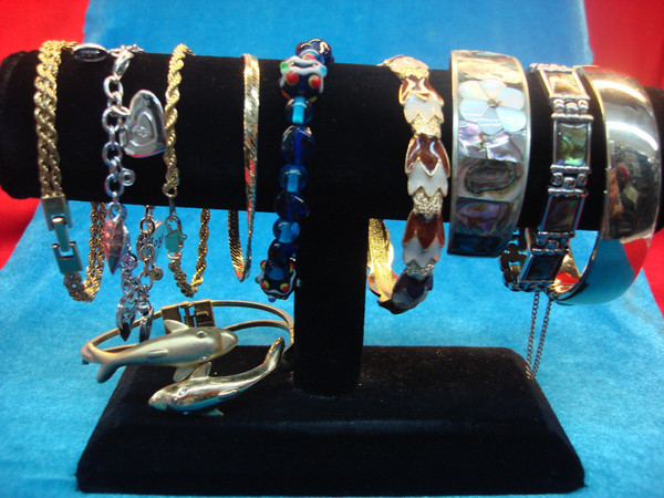Vintage Costume Bracelet Lot of 10 - Estate Jewelry Find