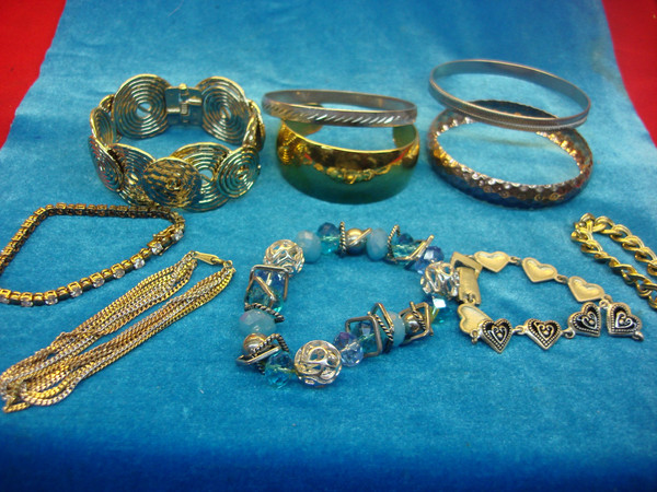 Vintage Costume Bracelet Lot of 10 - Estate Jewelry Collection #63