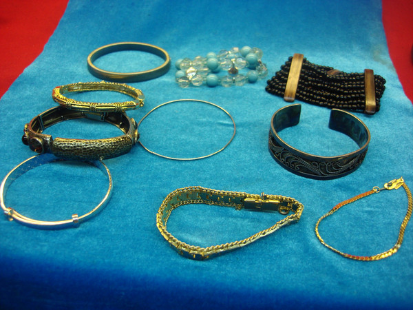 Vintage Costume Bracelet Lot of 10 - Estate Find #80