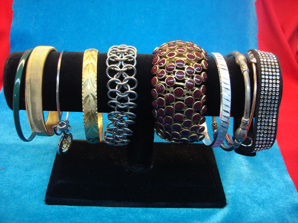 Estate Collection - 10 Vintage Costume Bracelets (Lot #86)