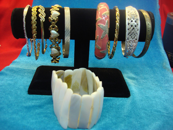 Vintage Estate Bracelet Lot of 10 - Unique Costume Bracelets