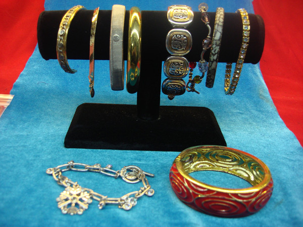 Vintage Estate Bracelet Lot of 10 - Unique Costume Bracelets