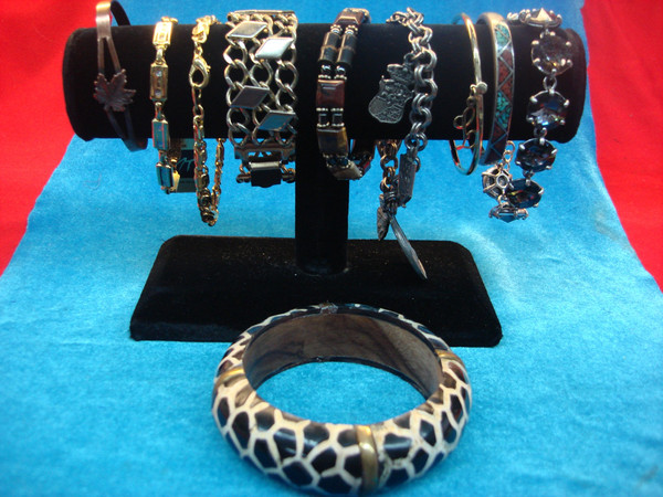 Vintage Costume Bracelet Lot of 10 - Estate Find #104