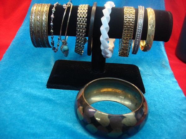 Vintage Costume Bracelet Lot of 10 - Unique Estate Jewelry #105