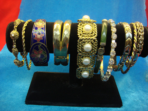 Vintage Costume Bracelet Lot of 10 - Estate Find #106