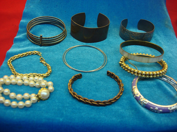 Vintage Costume Bracelet Lot of 10 | Estate Jewelry Find #108
