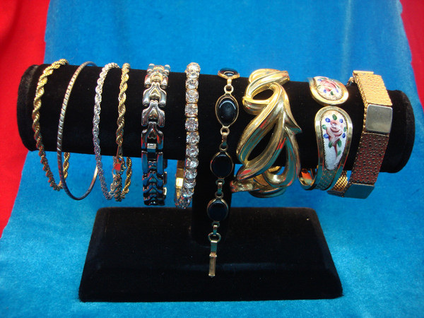Vintage Costume Bracelet Lot of 10 - Unique Estate Finds #117